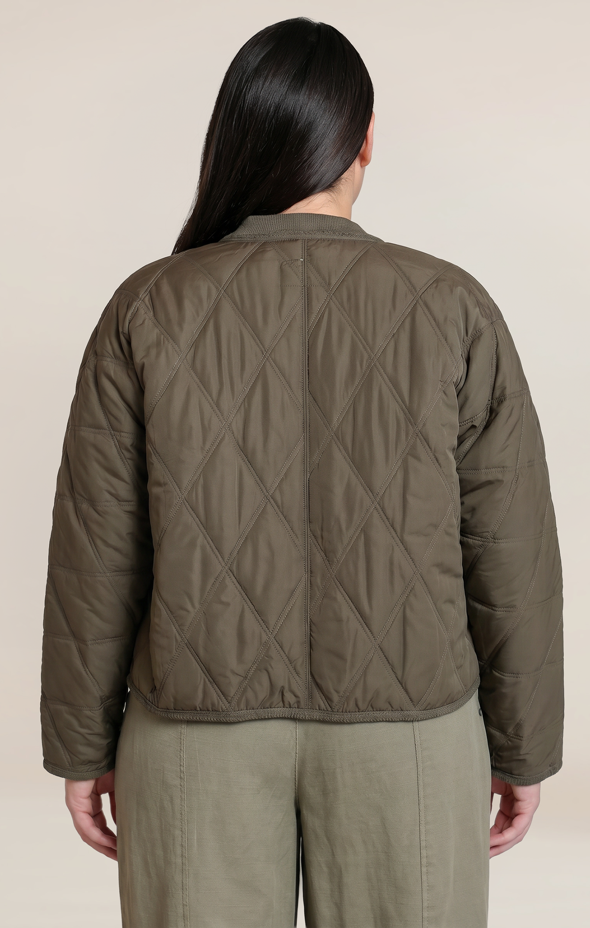 Curvy Quilted Jacket