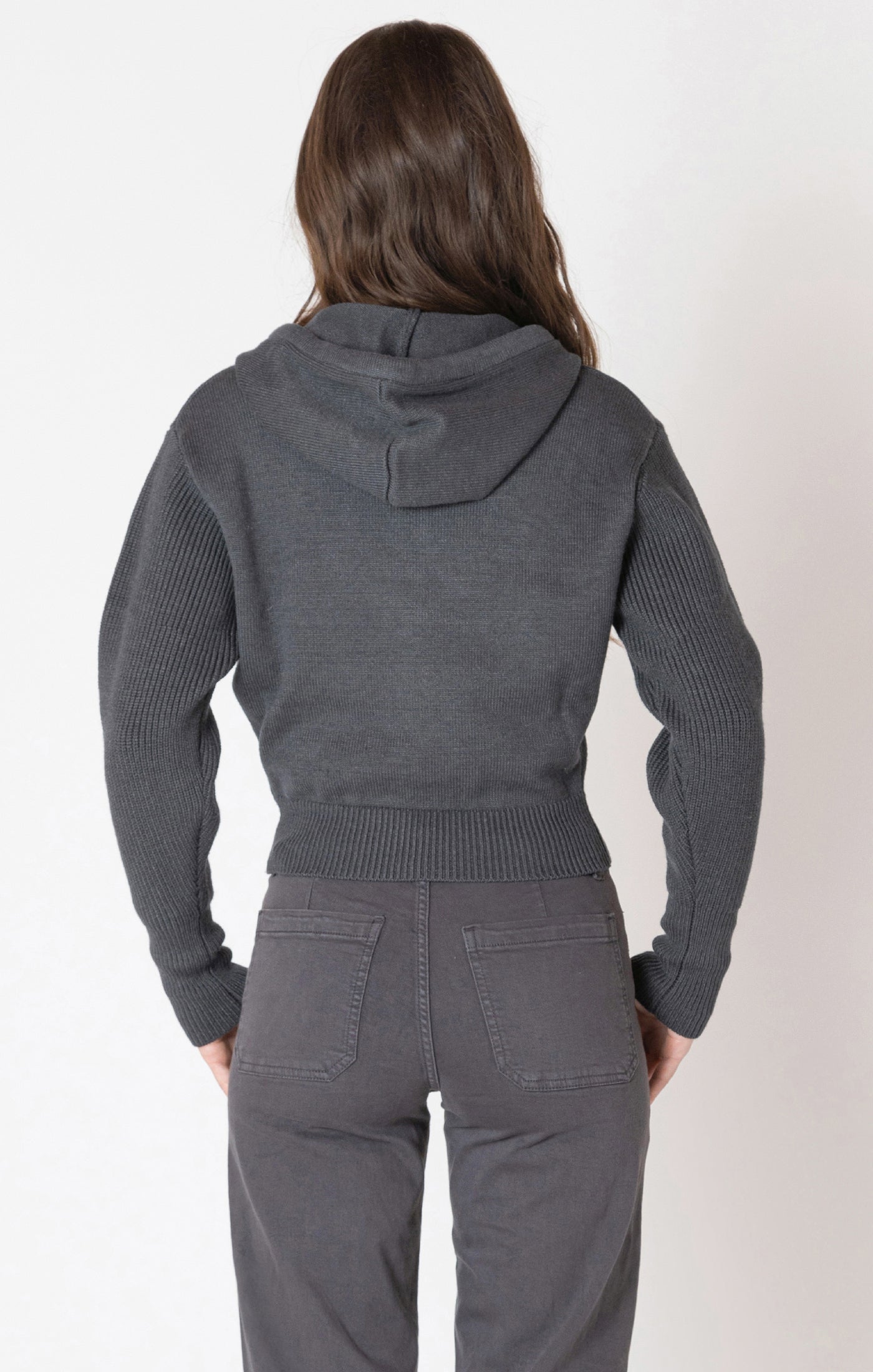 Half Zip Hooded Sweater