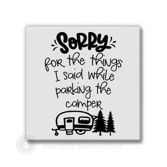 Parking Camper Magnet