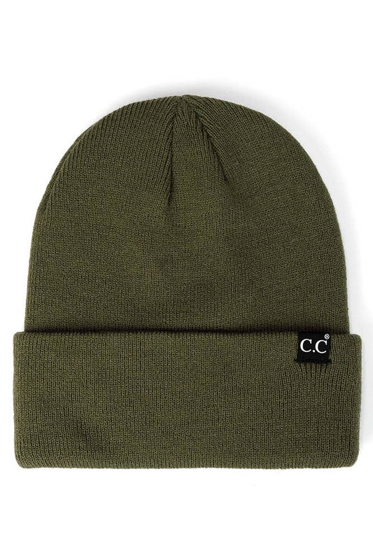 C.C Solid Cuff Toque