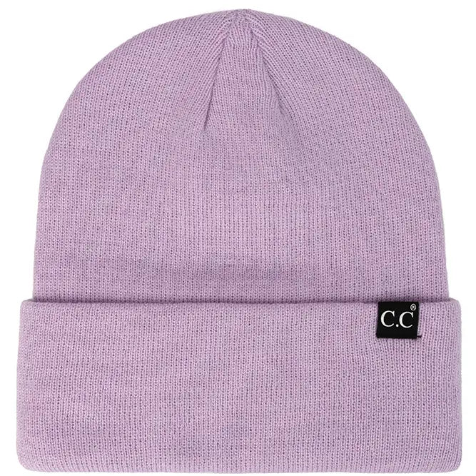 C.C Solid Cuff Toque