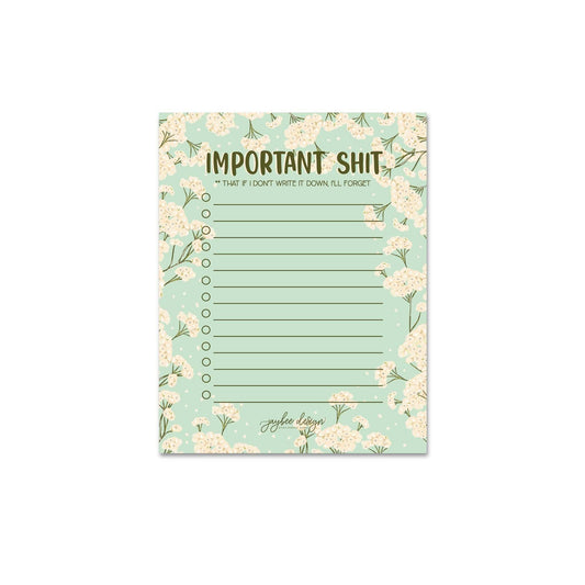 Important Shit - Notepad