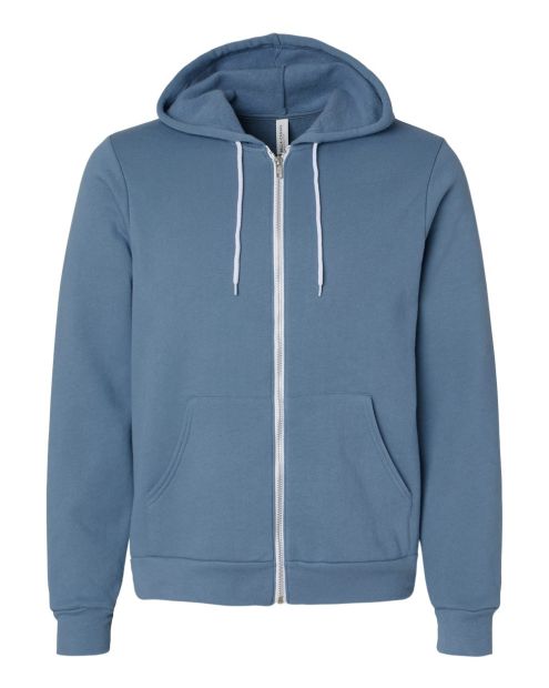 Unisex Bella+Canvas Full Zip Fleece Hoodie