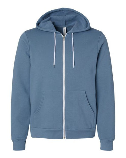Unisex Bella+Canvas Full Zip Fleece Hoodie
