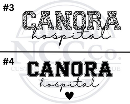 Canora Hospital - Centre Chest Designs