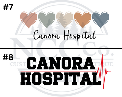 Canora Hospital - Centre Chest Designs