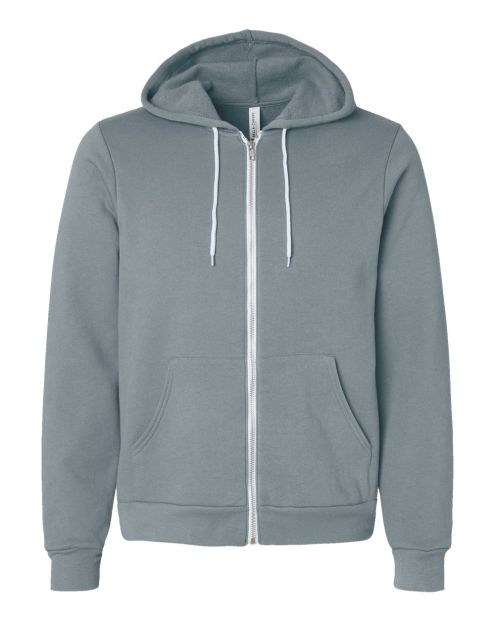 Unisex Bella+Canvas Full Zip Fleece Hoodie
