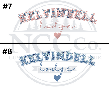 Kelvindell Lodge Centre Chest Designs