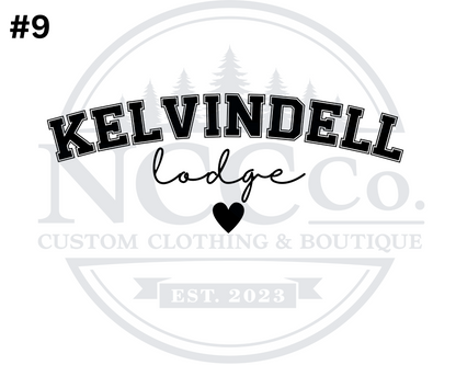 Kelvindell Lodge Centre Chest Designs