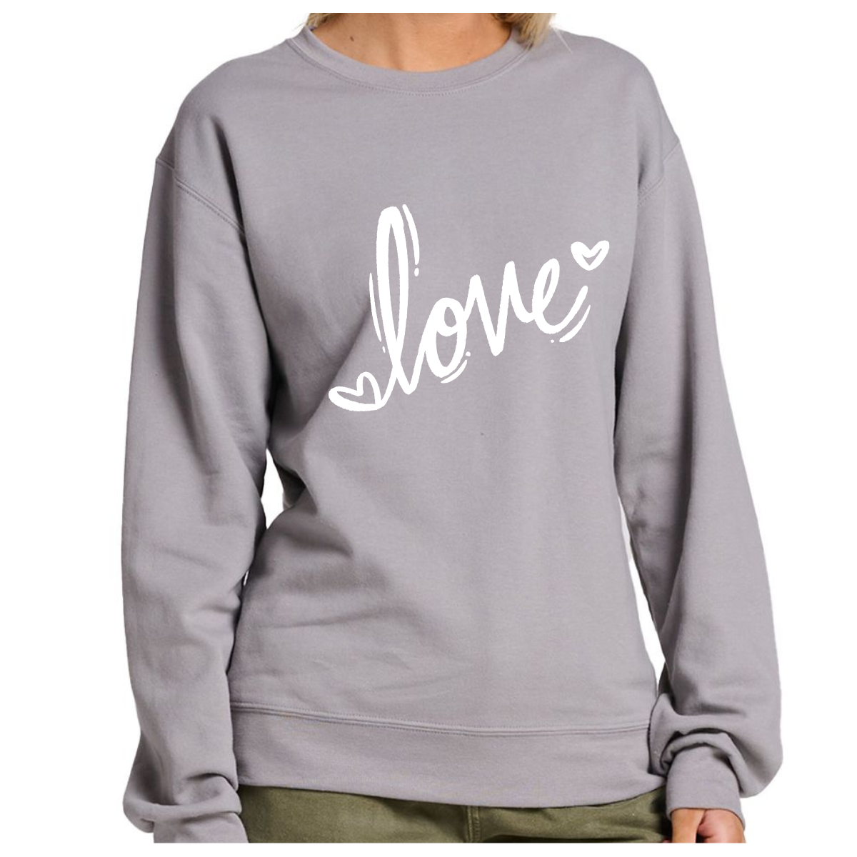 Love Crewneck - Rock