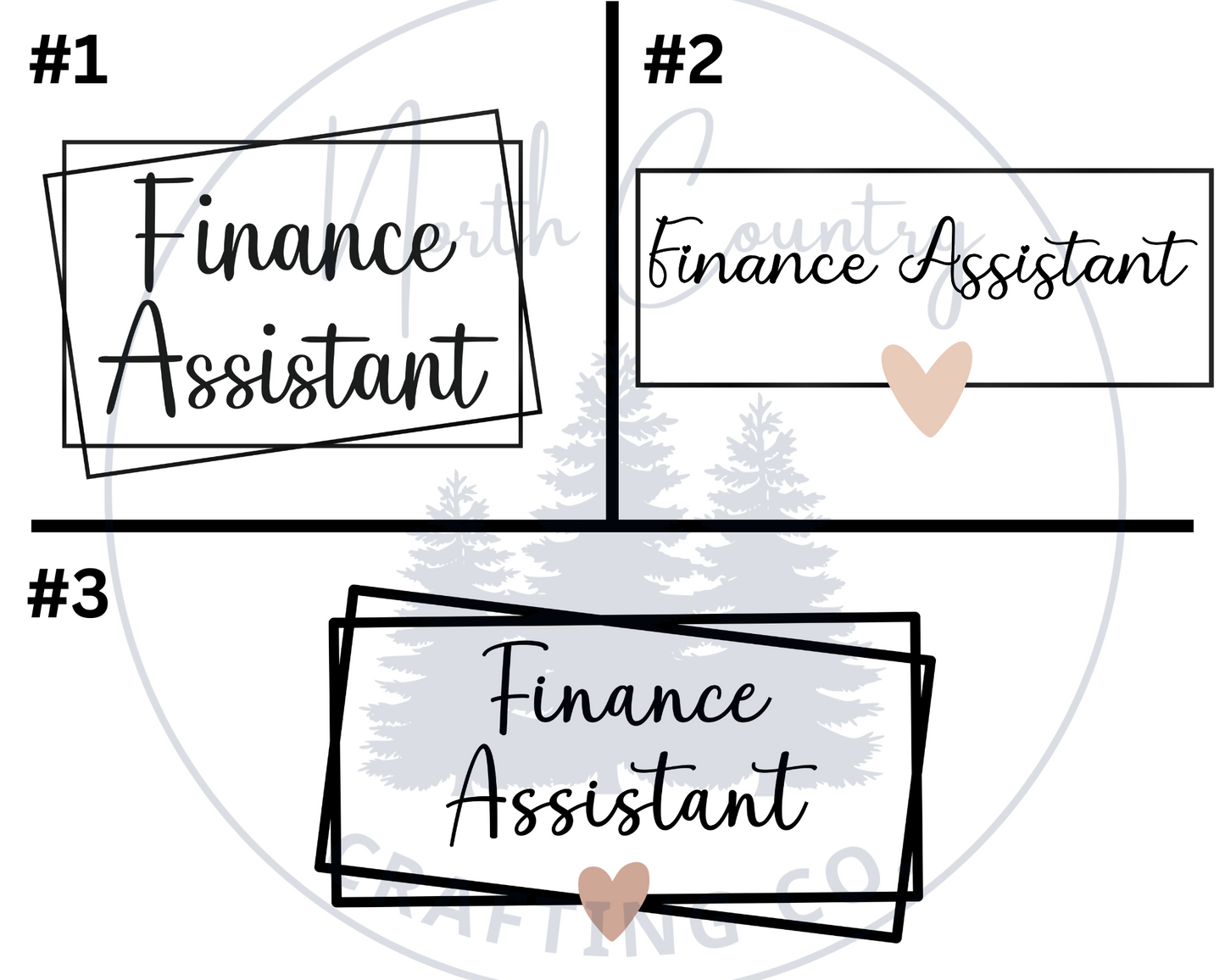 Finance Assistant - Left Chest Designs