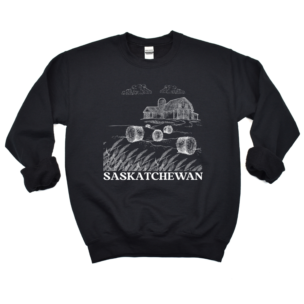 In Stock: Barn Scene Crewneck