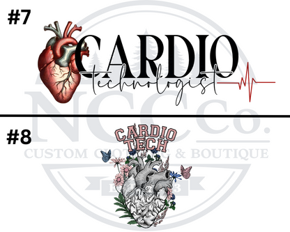 Cardio Tech - Centre Chest Designs