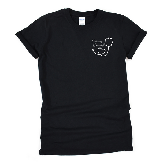 CCA Pocket Size Stethoscope T-Shirt