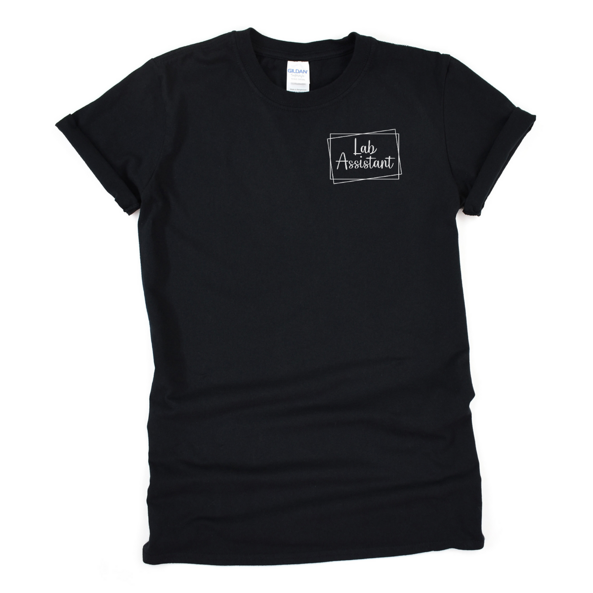 Lab Assistant Pocket Sized Double Box T-Shirt