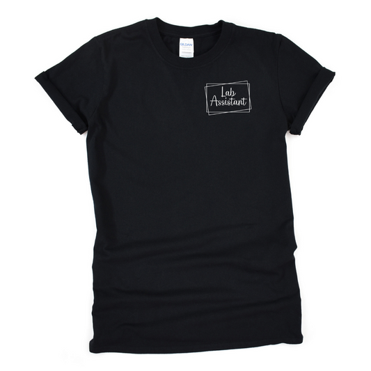 Lab Assistant Pocket Sized Double Box T-Shirt