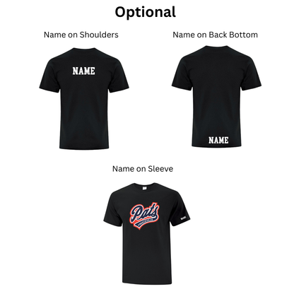 Adult Unisex T-shirt (Cotton/Poly Blend)