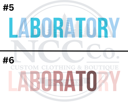 Laboratory - Centre Chest Designs