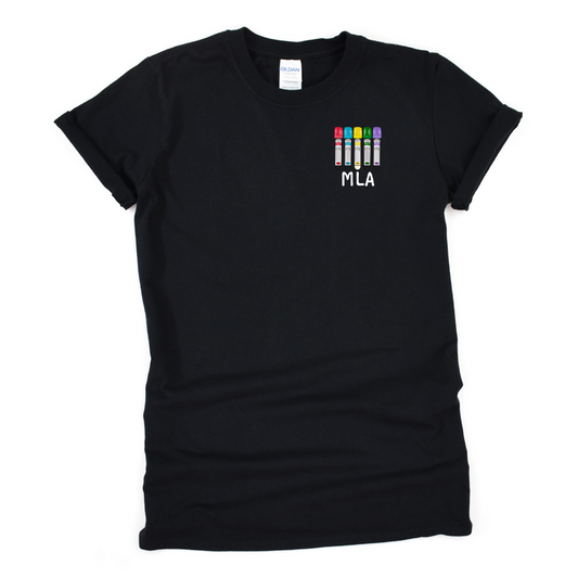 MLA Pocket Sized Order of Draw T-Shirt