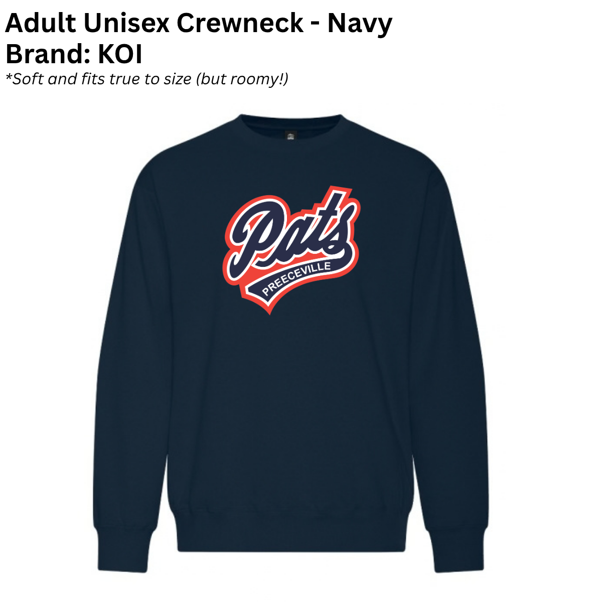Adult Unisex Crewneck