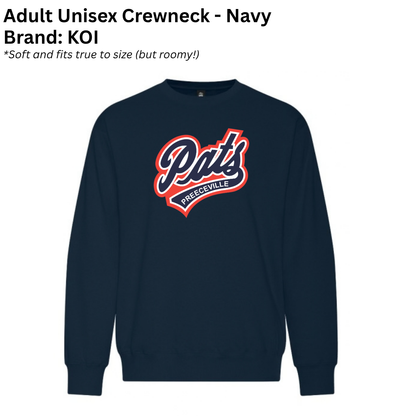 Adult Unisex Crewneck