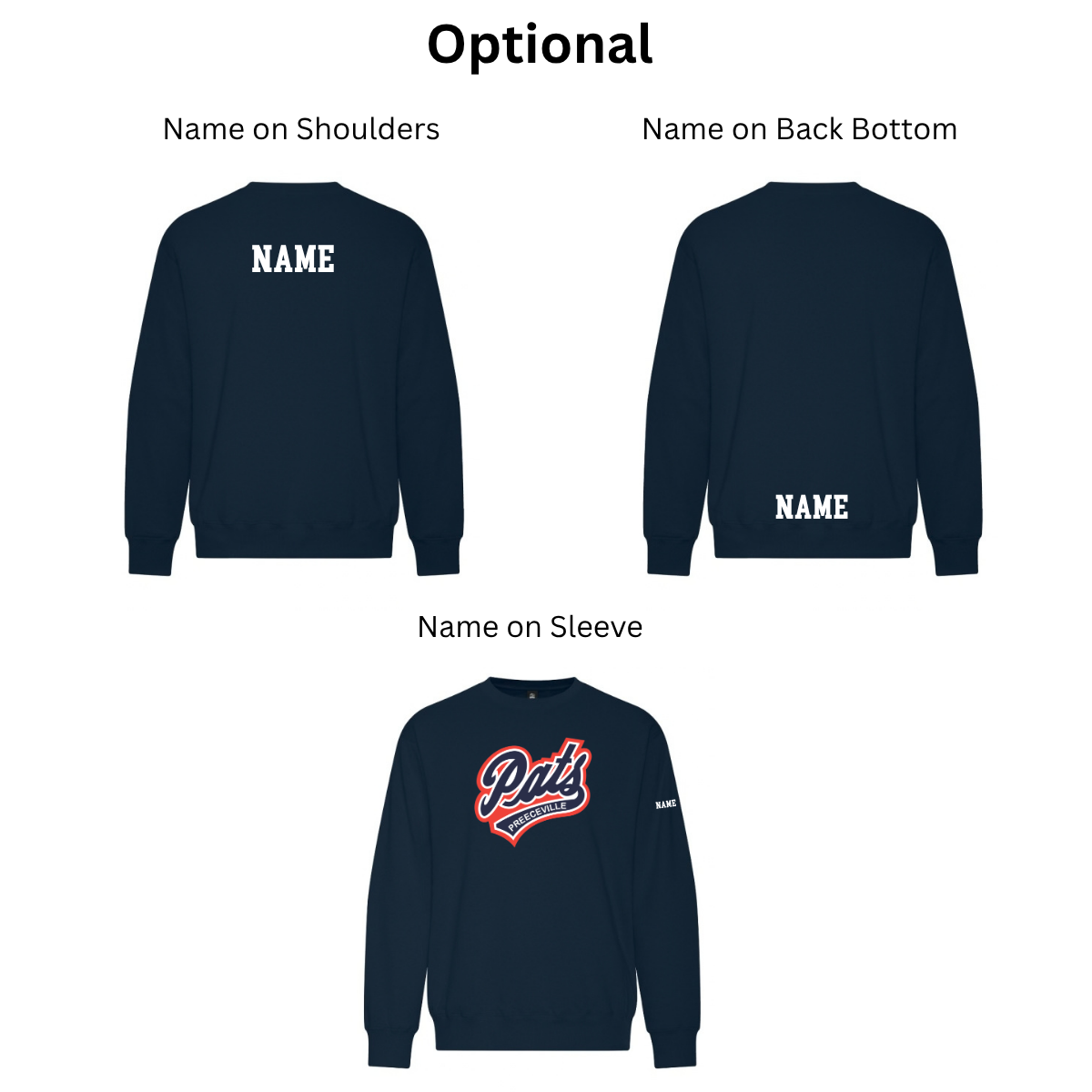 Adult Unisex Crewneck