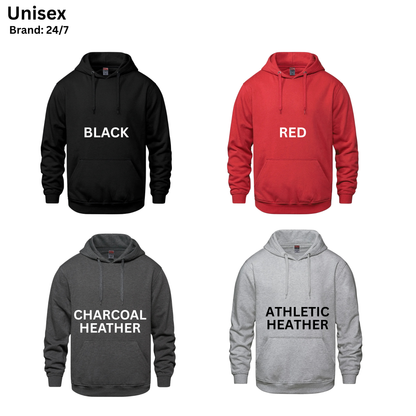 24/7 Unisex Pullover Hoodie