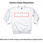 Environmental Services - Centre Chest Designs