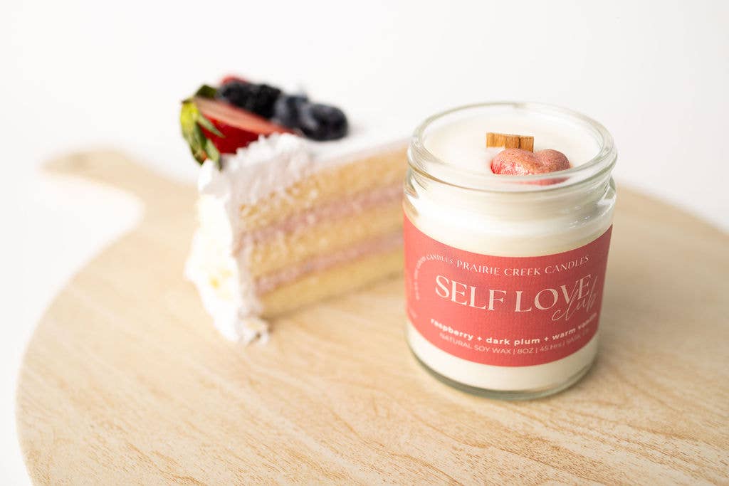 SELF LOVE CLUB CANDLE: 8OZ