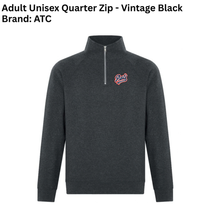 Adult Unisex Quarter Zip