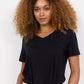Basic Cotton V-Neck