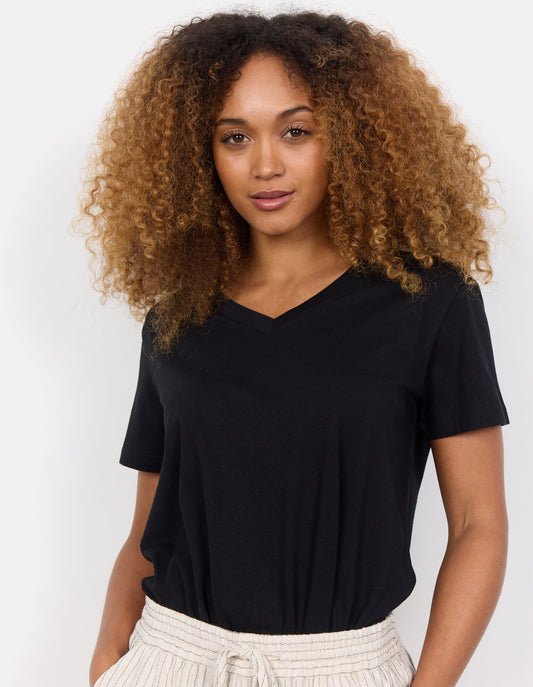 Basic Cotton V-Neck