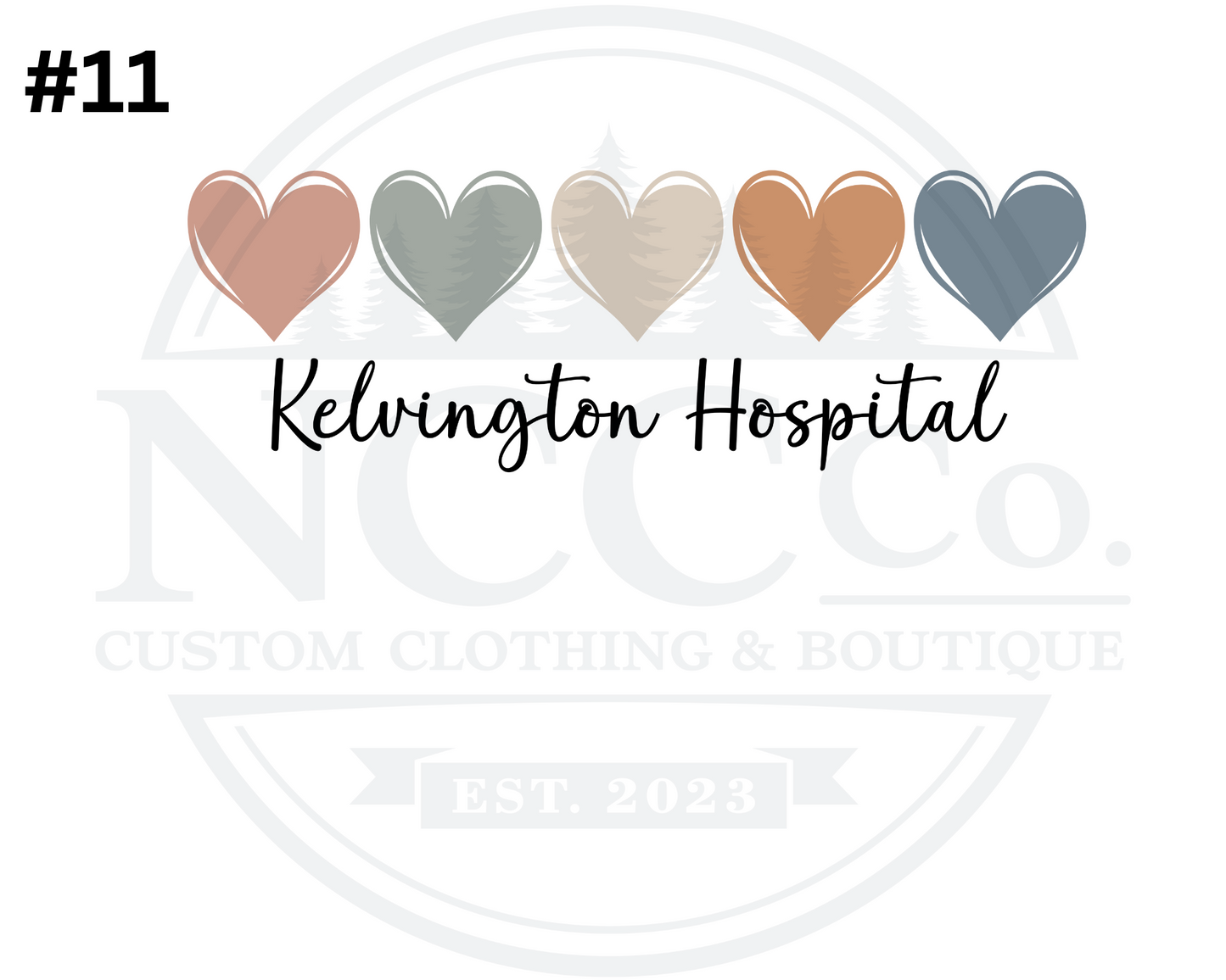 Kelvington Hospital Centre Chest Designs