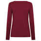 Marica Long Sleeve - Dark Red