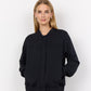 Banu Lightweight Zipper Sweater - Black
