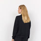 Banu Lightweight Zipper Sweater - Black