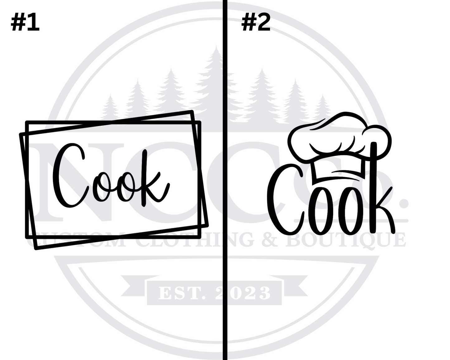 Cook - Left Chest Designs