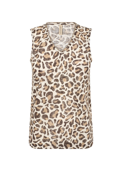 Aretha Leopard Tank
