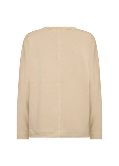 Banu Seam Detail Long Sleeve - Sand