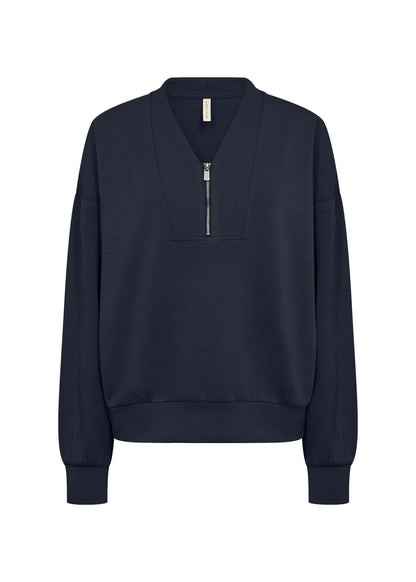 Banu Quarter Zip - Navy