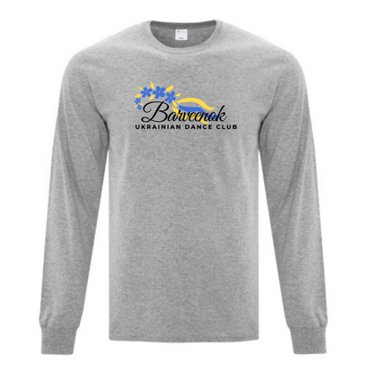 Adult Unisex Cotton Long Sleeve
