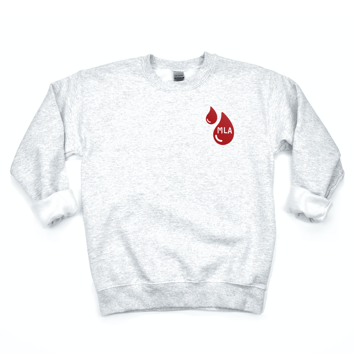 MLA Pocket Size Blood Drop Crewneck