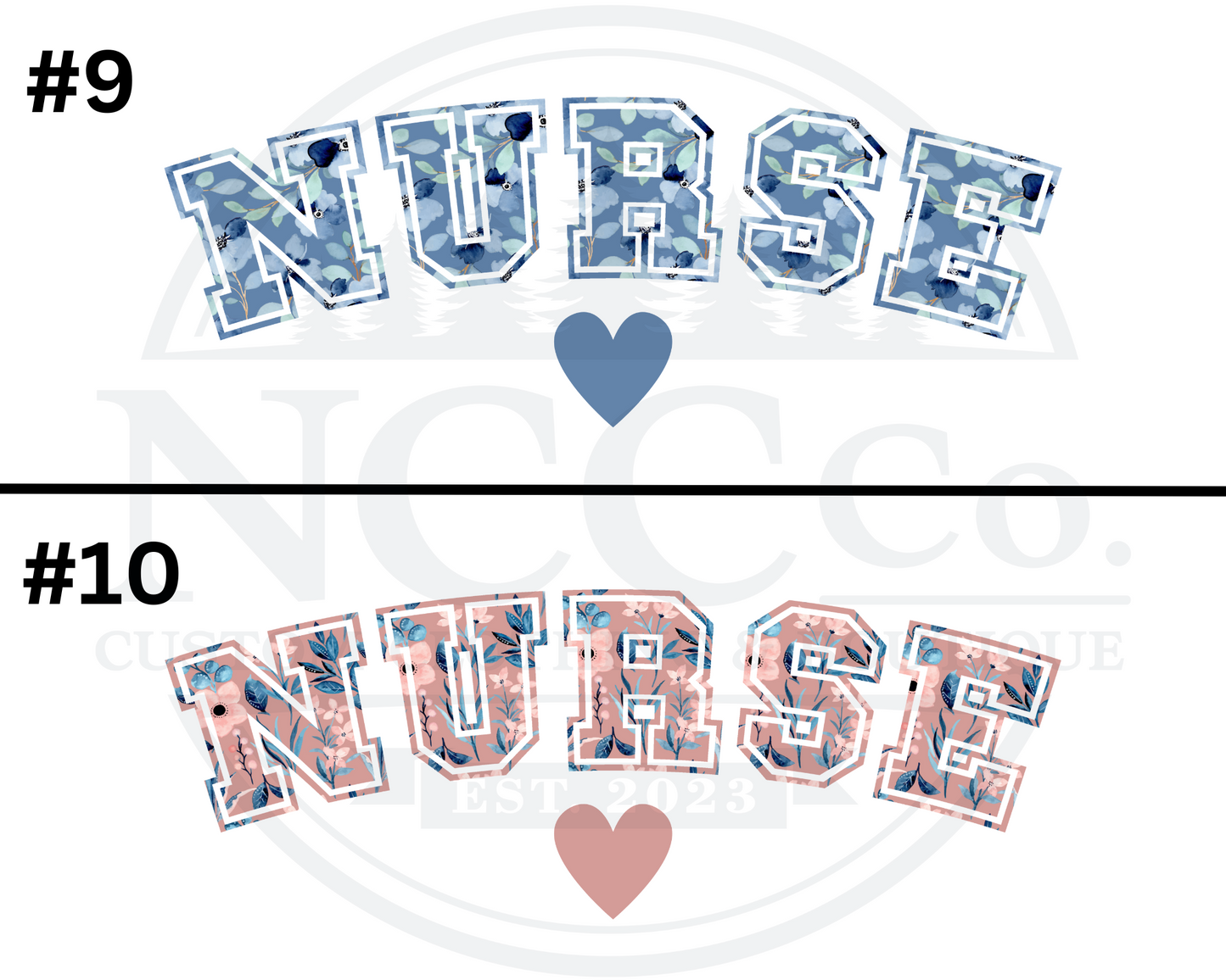 LPN Centre Chest Designs