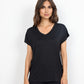 Marica Basic V-Neck - Black