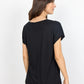 Marica Basic V-Neck - Black