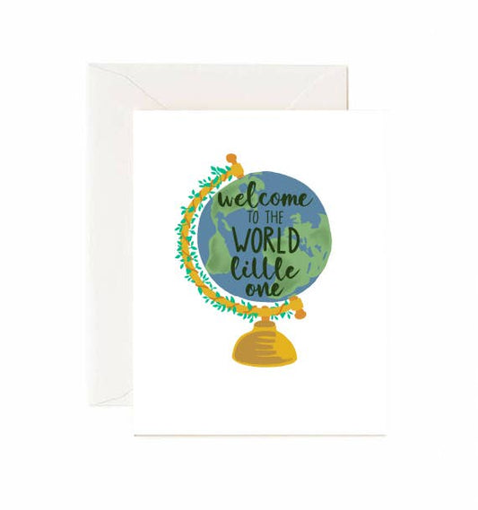 Greeting Card: Welcome To The World Little One