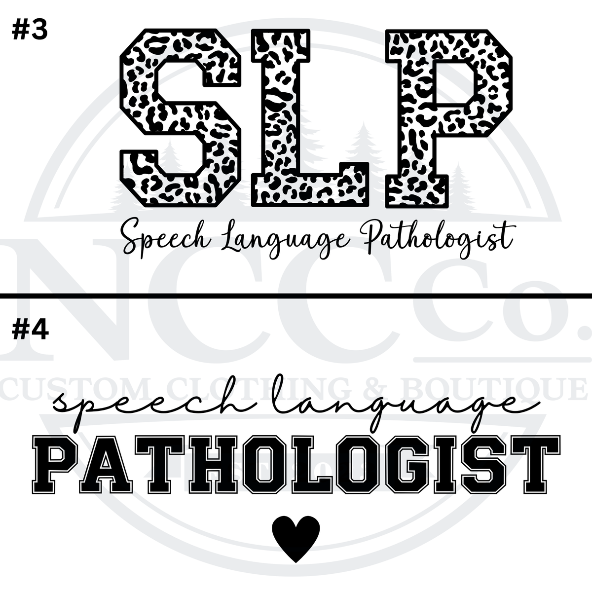 SLP Long Sleeve (Centre Chest Designs)