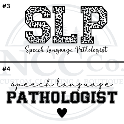 SLP Long Sleeve (Centre Chest Designs)