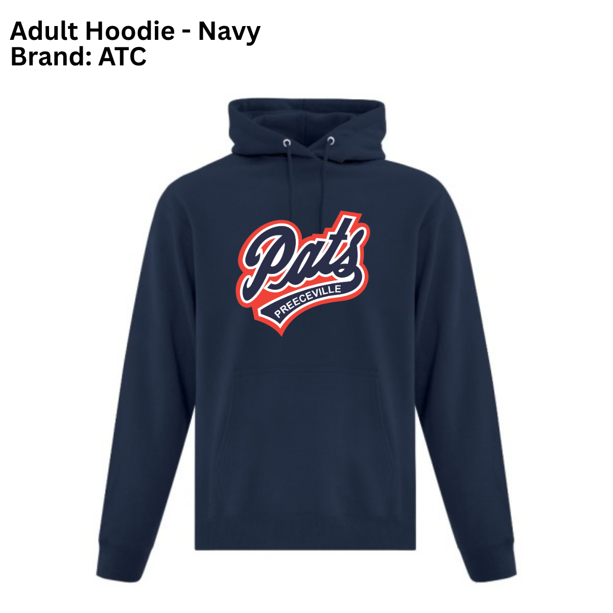 Adult Unisex Hoodie