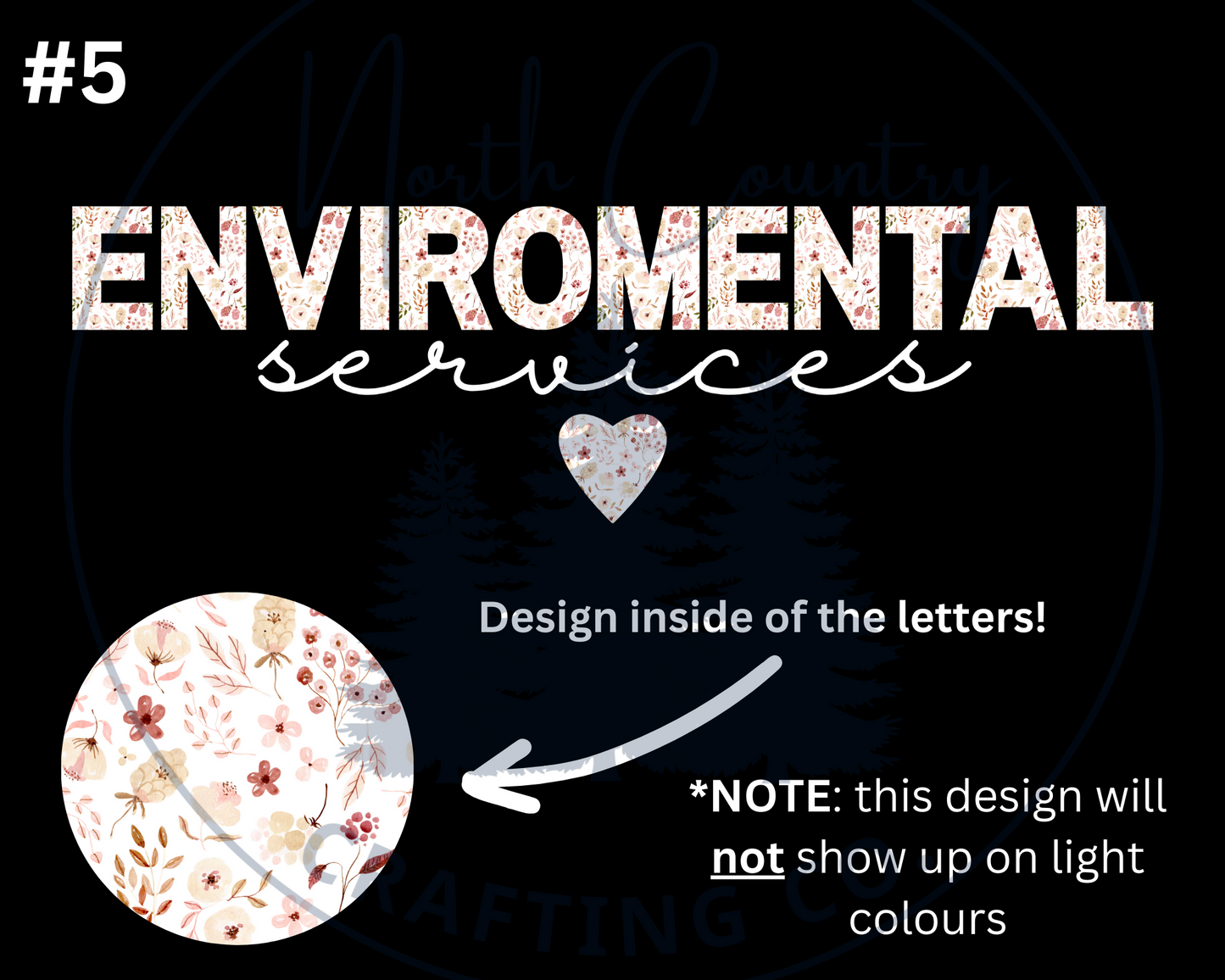 Environmental Services - Centre Chest Designs